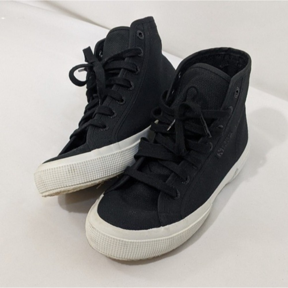Superga 2795 COTU Hi-Top BLACK WHITE S008H00